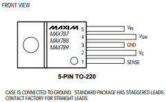 MAX788 Datasheet PDF Maxim Integrated