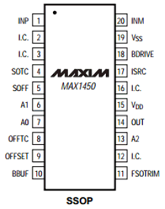 MAX1450CAP Datasheet PDF Maxim Integrated