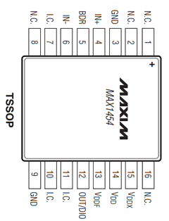 MAX1454AUE Datasheet PDF Maxim Integrated
