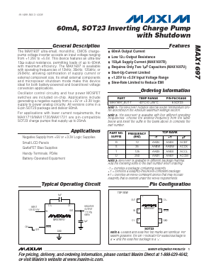 MAX1697R Datasheet PDF Maxim Integrated