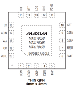 MAX17005B Datasheet PDF Maxim Integrated