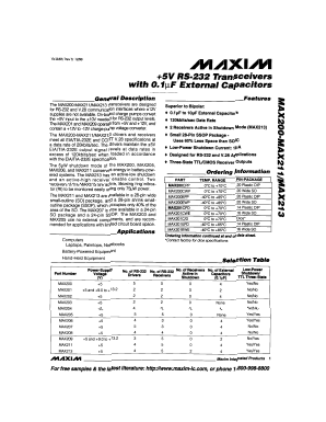 MAX213EWI-T Datasheet PDF Maxim Integrated