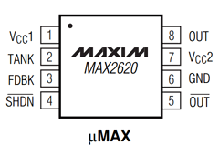 MAX2620E Datasheet PDF Maxim Integrated