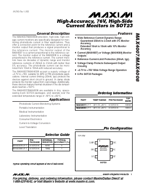 MAX4008 Datasheet PDF Maxim Integrated