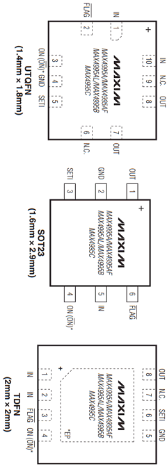 MAX4995BAA Datasheet PDF Maxim Integrated
