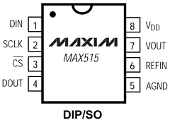 MAX515CSA Datasheet PDF Maxim Integrated