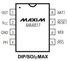 MAX819M Datasheet PDF Maxim Integrated