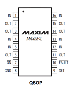 MAX869 Datasheet PDF Maxim Integrated