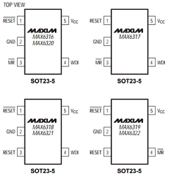 MAX6319LHUK46C-T Datasheet PDF Maxim Integrated