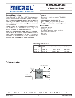 MIC70_MY Datasheet PDF Micrel