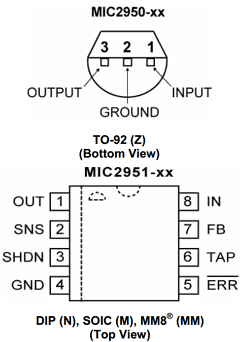 MIC2951-03YN Datasheet PDF Micrel