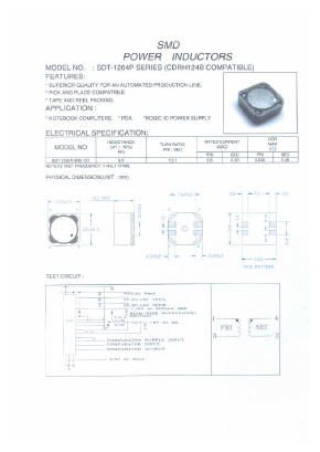 SDT-1204P Datasheet PDF Micro Electronics