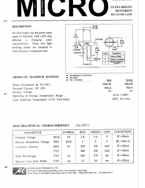 MSGB51TA Datasheet PDF Micro Electronics