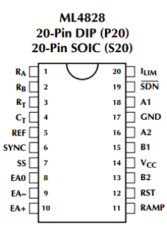 ML4828 Datasheet PDF Micro Linear Corporation