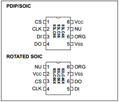 93LC46 Datasheet PDF Microchip Technology