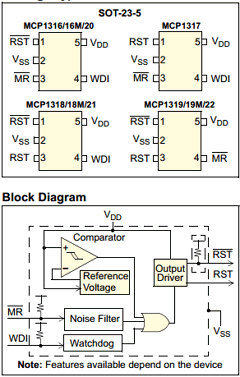 MCP1321T-46LE Datasheet PDF Microchip Technology