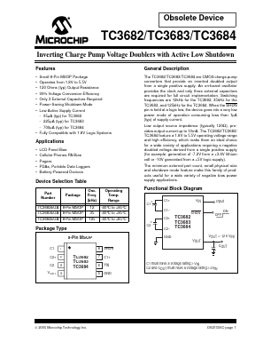 TC3682EUA Datasheet PDF Microchip Technology