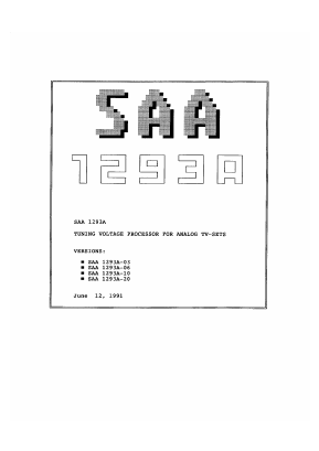 SAA1293A Datasheet PDF Micronas