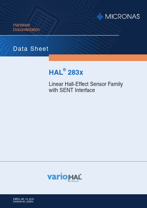 HAL2830-A Datasheet PDF Micronas