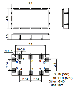 MF1055-2 Datasheet PDF MITSUBISHI ELECTRIC 