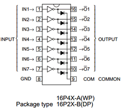 M63828WP Datasheet PDF MITSUBISHI ELECTRIC 