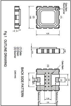 MGF0913A-03 Datasheet PDF MITSUBISHI ELECTRIC 