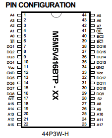 M5M5V416BRT-70LW Datasheet PDF MITSUBISHI ELECTRIC 