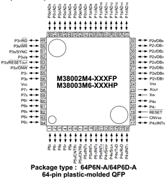 M38002M4-D230FP Datasheet PDF Mitsumi