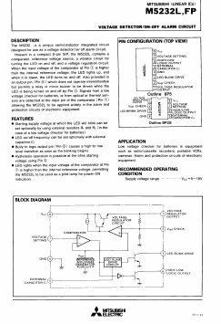 M5232L Datasheet PDF Mitsumi