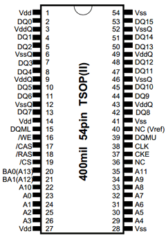 M5M4V64S40ATP-8A Datasheet PDF Mitsumi