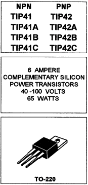 TIP42 Datasheet PDF Mospec Semiconductor