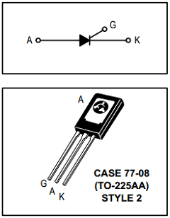C106B Datasheet PDF Motorola => Freescale