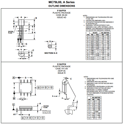 MC79L05CP Datasheet PDF Motorola => Freescale