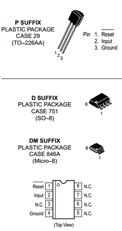 MC34064P-5 Datasheet PDF Motorola => Freescale
