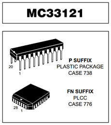 MC33121FN Datasheet PDF Motorola => Freescale