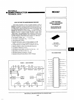 MC3367DW Datasheet PDF Motorola => Freescale