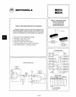 MC8T14P Datasheet PDF Motorola => Freescale