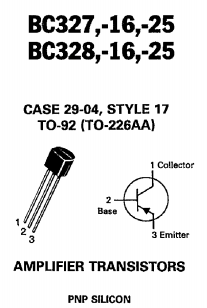 BC328-25 Datasheet PDF Motorola => Freescale