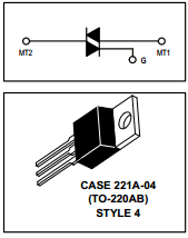MAC223A6 Datasheet PDF Motorola => Freescale