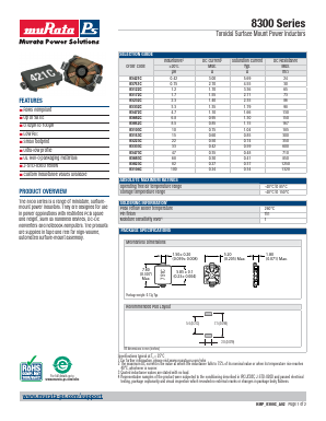 83104C Datasheet PDF Murata Power Solutions
