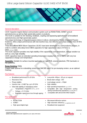 935156724547-F1N Datasheet PDF Murata Manufacturing