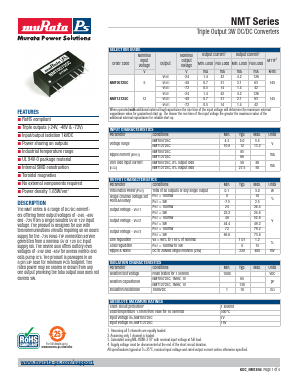 NMT1272SC Datasheet PDF Murata Manufacturing