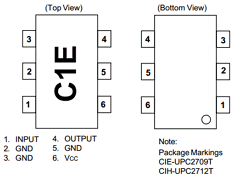 UPC2712T-E3 Datasheet PDF NEC => Renesas Technology