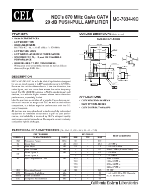 MC-7834-KC Datasheet PDF NEC => Renesas Technology