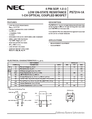 PS72141 Datasheet PDF NEC => Renesas Technology