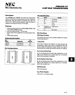 UPB8287C Datasheet PDF NEC => Renesas Technology
