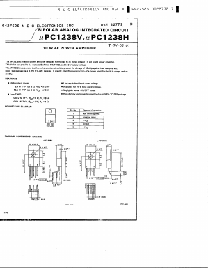 UPC1238H Datasheet PDF NEC => Renesas Technology