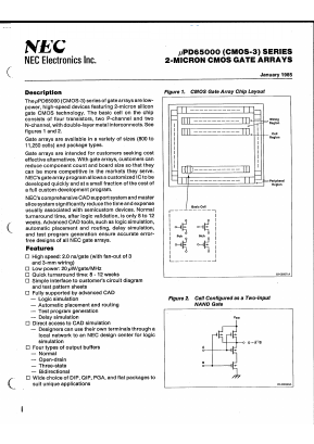 UPD65011 Datasheet PDF NEC => Renesas Technology