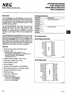 UPD7556 Datasheet PDF NEC => Renesas Technology