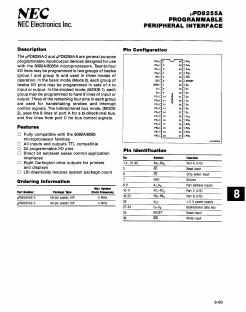 D8255A-2 Datasheet PDF NEC => Renesas Technology